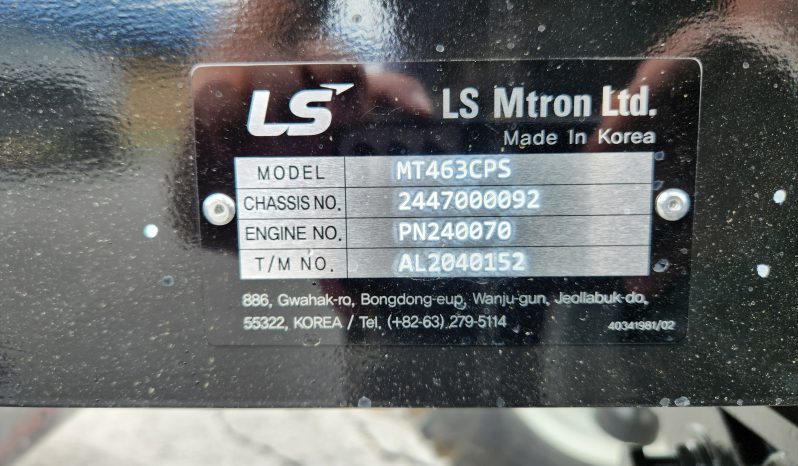 LS Tractor model MT463PS-C full